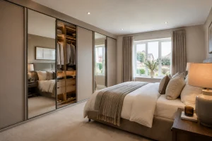 Bespoke sliding wardrobes can help homeowners in Bridgnorth and Wombourne maximise storage space while creating a stylish and organised bedroom.
